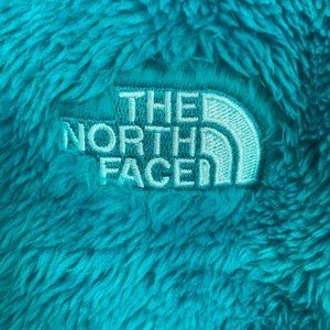 The North Face, Sherpa Teddy Jacket, Full Zip, Osito, Teal, 2XL